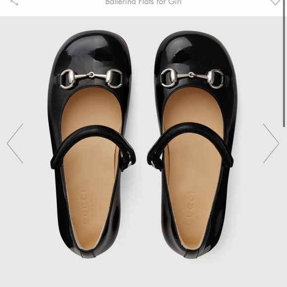 Children's ballet flat with Horsebit - Picture 4 of 12